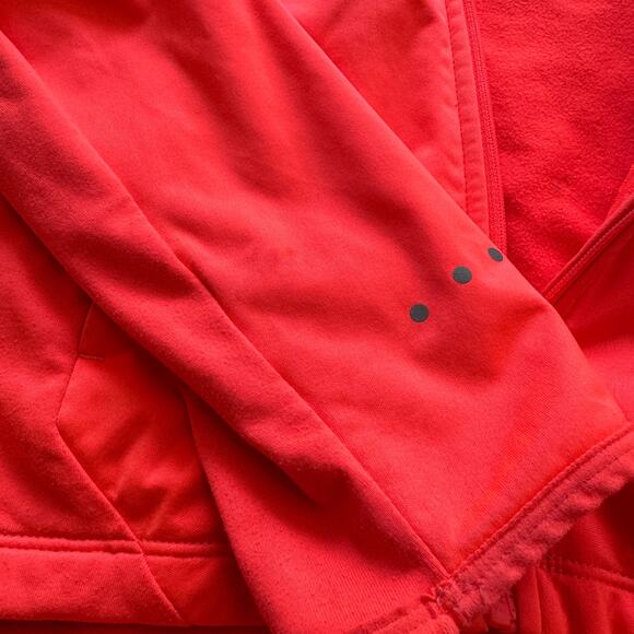 Nike Shield Full Zip 2.0 Running Jacket Dri-FIT High Neck Red Womens Size S - Picture 13 of 14